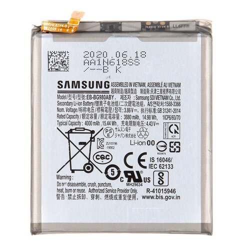 EB-BG980ABY Samsung Baterie Li-Ion 4000mAh (Bulk)