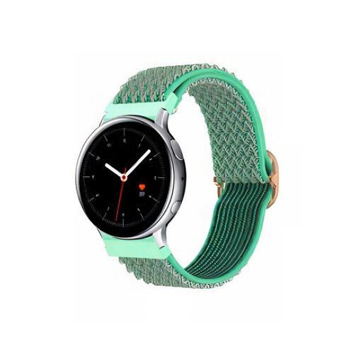 E-shop mobilNET 20 MM Látkový remienok na hodinky v štýle wawe, zelený