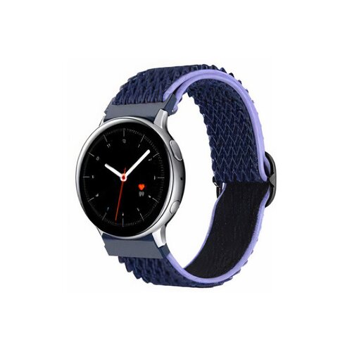E-shop mobilNET 22 MM Látkový remienok na hodinky v štýle wawe, fialový
