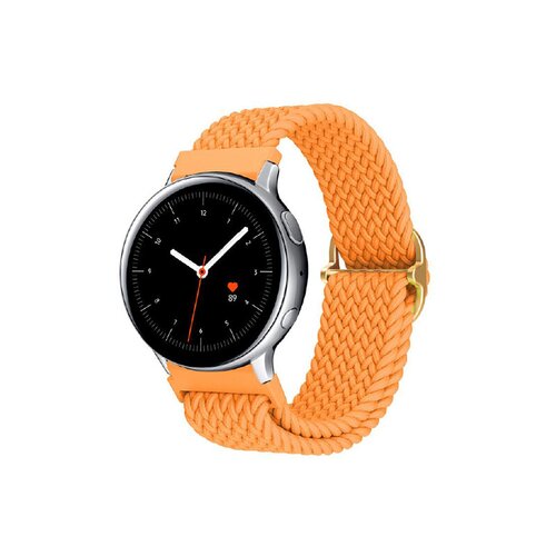 E-shop mobilNET 22 MM Látkový remienok na hodinky, oranžový