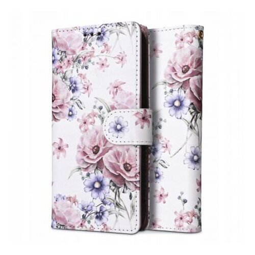 E-shop Puzdro Tech-Protect Book Xiaomi Redmi 12 4G - Rozkvitnuté kvety