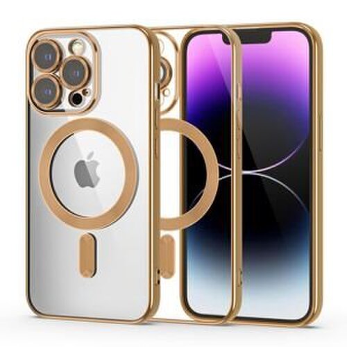 E-shop Puzdro Tech-Protect Magsafe Shine iPhone 14 Pro - zlaté