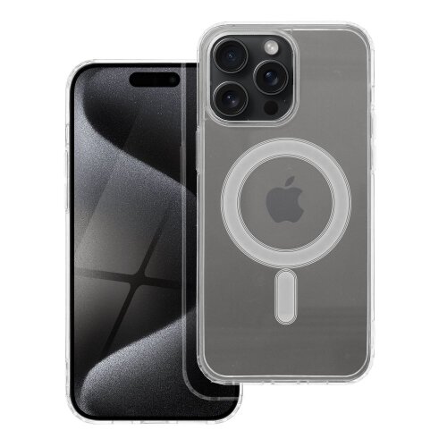 E-shop Puzdro MagSafe Cover iPhone 15 Pro Max - transparentné