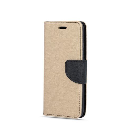 Puzdro Fancy Book Xiaomi Redmi Note 9 - zlato-čierne