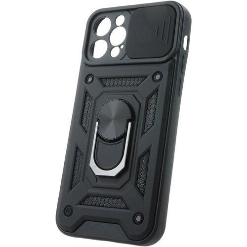 Puzdro Defender Slide iPhone 12 Pro Max - čierne