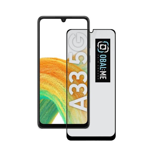 E-shop Obal:Me 5D Tvrzené Sklo pro Samsung Galaxy A33 5G Black