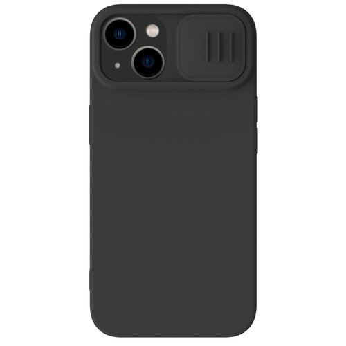 Nillkin CamShield Silky Silikonový Kryt pro Apple iPhone 15 Plus Black