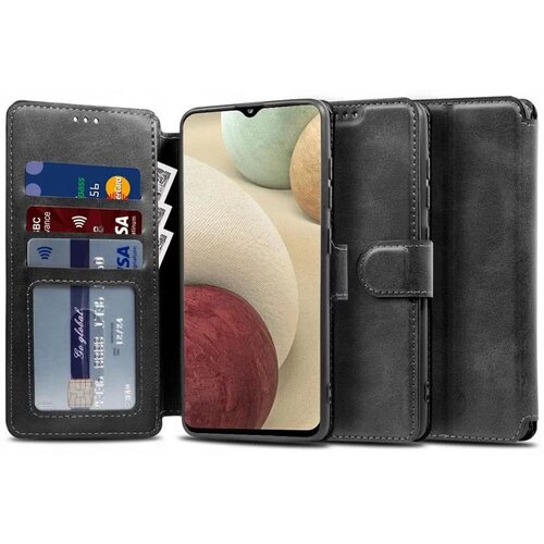 E-shop Puzdro Tech-Protect Wallet Book Samsung Galaxy A12/M12 - čierne