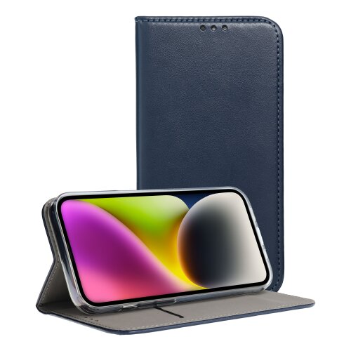 E-shop Puzdro Smart Magnetic Book Motorola Moto Edge 40 Neo - tmavo-modré