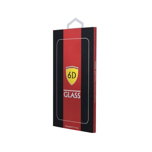Ochranné sklo 6D Glass Xiaomi Redmi 12C/10C/A3/Poco C40, celotvárové - čierne