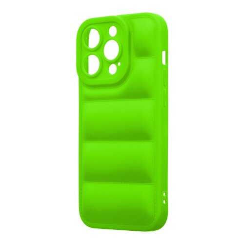 OBAL:ME Puffy Kryt pro Apple iPhone 14 Pro Green