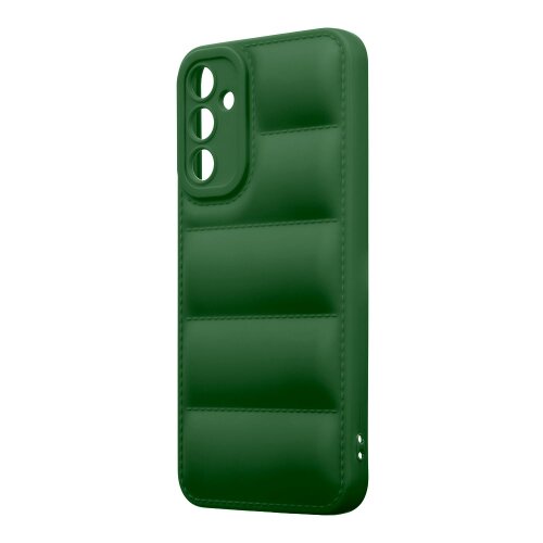 OBAL:ME Puffy Kryt pro Samsung Galaxy A34 5G Dark Green