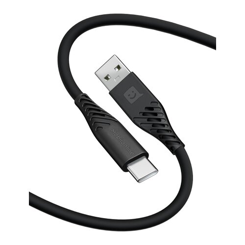 E-shop EKO KÁBEL Silikon USB/USB-C 1,2 M 60W Čierna