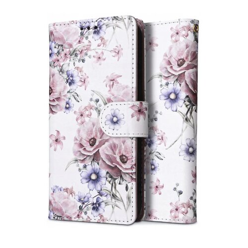 E-shop Puzdro Tech-Protect Book Xiaomi Redmi 13C/Poco C65 - Rozkvitnuté kvety