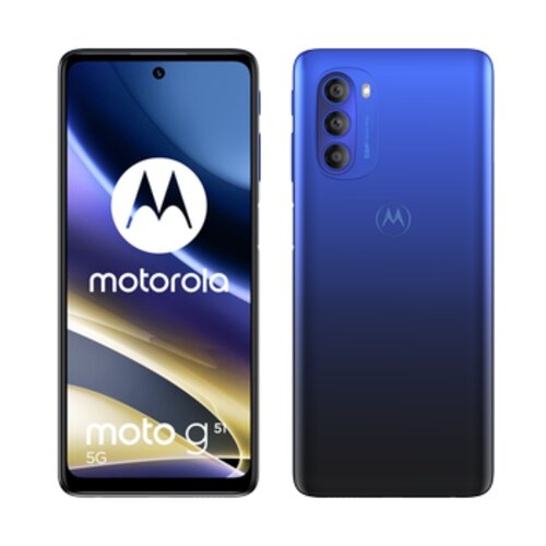 E-shop Motorola Moto G51 5G 4GB/64GB Dual SIM, Modrá, vystavené / použité