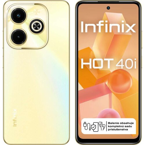 Infinix Hot 40i 4GB/128GB Zlatá