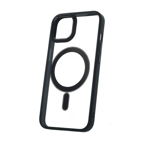 E-shop Puzdro Satin Magsafe iPhone 15 Pro Max - čierne