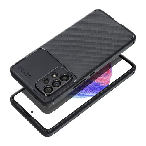 E-shop Puzdro Carbon Elite TPU Samsung Galaxy A25 5G - čierne