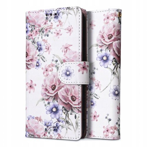 E-shop Puzdro Tech-Protect Book Samsung Galaxy A55 5G - Rozkvitnuté kvety