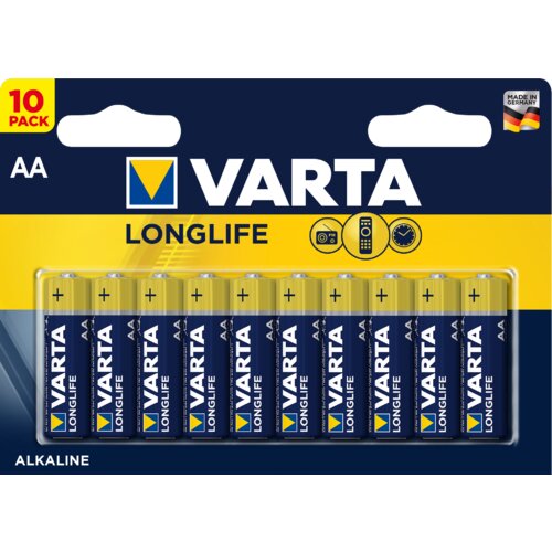 E-shop Varta Longlife AA Baterie 10ks