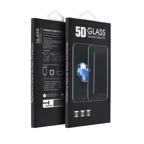 E-shop Ochranné sklo 5D Glass Motorola G72/G82/G52/G71s, celotvárové - čierne