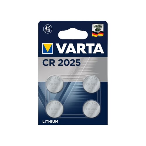 E-shop Varta CR 2025 Baterie 4ks