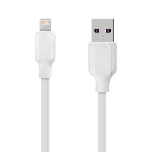 E-shop Dátový kábel Obal:Me USB-A/Lightning 1m Biely