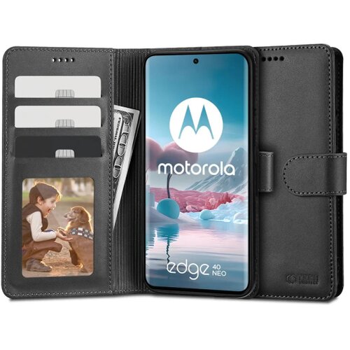E-shop Puzdro Tech-Protect Wallet Book Motorola Edge 40 Neo - čierne