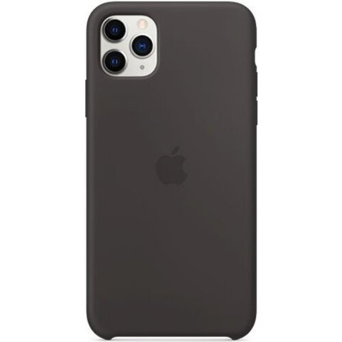 Apple iPhone 11 Pro Max Silicone Case MX002ZM/A-  Black (porušené balenie)