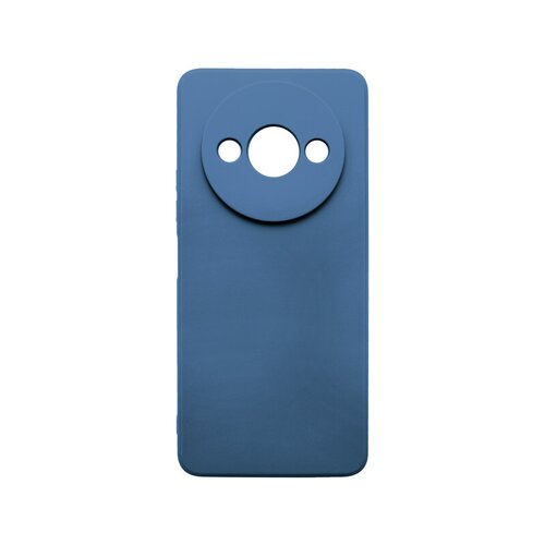 mobilNET silikónové puzdro Xiaomi Redmi A3, tm. modré (matt)