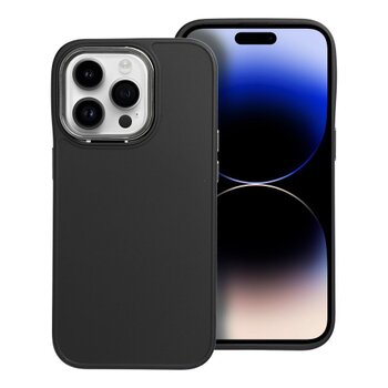 Puzdro Frame TPU iPhone 14 Pro - čierne