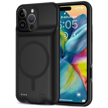 Puzdro Tech-Protect Powerbank iPhone 16 Pro, 7000 mAh - čierne