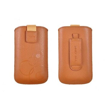 Púzdro DEKO 1 svetlo hnedé, veľkosť 11 pre telefóny Apple iPhone 3G/4G/4S/ Nokia N8/800/200/302/ Samsung Galaxy S5330/S5