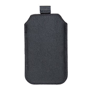 Kožené púzdro veľkosť 30 čierne s pásikom na Samsung Core, HTC One