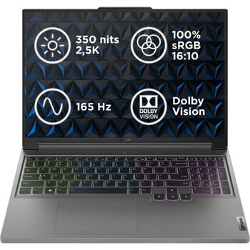 Lenovo Legion Slim 5 16AHP9 16GB/1TB SSD RTX 4070 8GB (83DH001VCK) Luna Gray Sivý - Trieda A