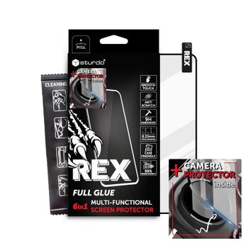 Sturdo ochranné sklo + sklo na fotoap. Xiaomi 14T (6in1 FULL GLUE)
