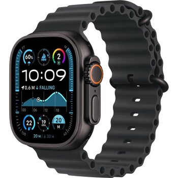Apple Watch Ultra 2 GPS + Cellular 49mm Black Titanium Case with Black Ocean Band - Trieda A