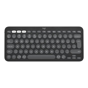 Logitech K380s Pebble Keys 2 - Bluetooth klávesnica - grafitová - US