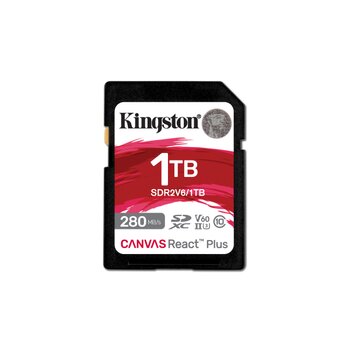 Kingston Canvas React Plus/SDHC/1TB/UHS-II U3 / Class 10