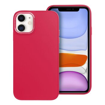 Puzdro Frame TPU iPhone 11 - červené