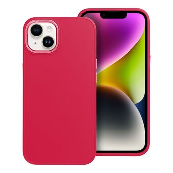 Puzdro Frame TPU iPhone 13 - červené