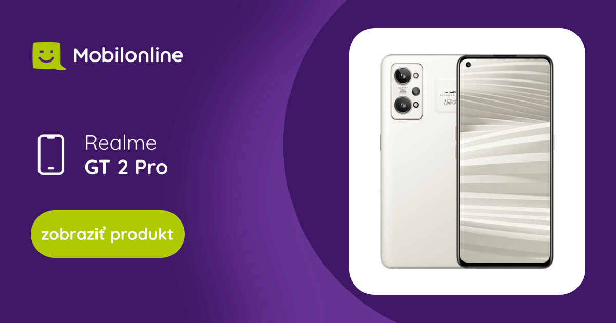 Realme GT 2 Pro 5G 12GB/256GB Dual SIM Paper White Biely - T